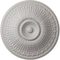Ekena Millwork Modena Ceiling Medallion (Fits Canopies up to 5 1/4"), 23 1/2"OD x 3 1/2"P, Ultra Pure White CM23MOUWF - alternate 1